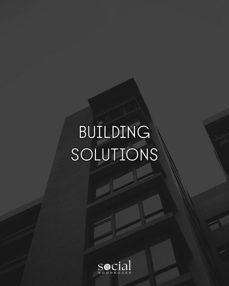 Building Solutions niche